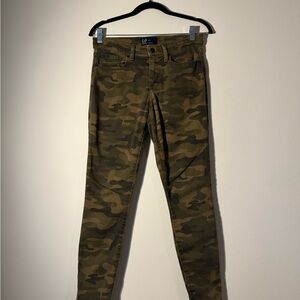 Gap Camouflage Skinny Jeans